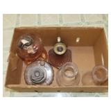 Box w/ Kerosene Lamp Parts