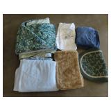 Lot of Blankets & Rug