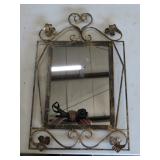 Metal Wall Mirror - 17"x25"