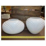 Pair of Vases - 9"