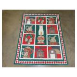 Christmas Quilt - 48"x60"