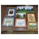 Lot of Framed Prints & Wall Art