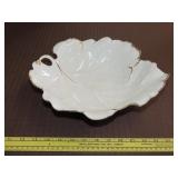 Mikasa Ivory Bone China Leaf Bowl - 12"