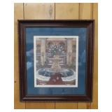 Framed Peabody Pets Print - 21"x24"