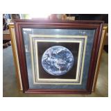 Framed Earth Picture - 36"x36"