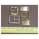 5 Belt Buckles