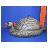 Silea Silver Plate Duck Tureen