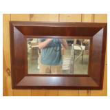 Mahogany Ogee Mirror - 30"x22"