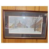 Framed "A Winters Day" Print by John Furches