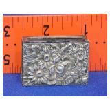 Sterling Match Book Holder