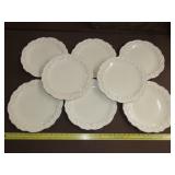 8 JC Penney Chris Madden Dinner Plates - 11"