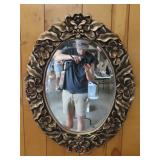 Decorative Oval Wall Mirror - 26"x34"