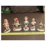 Five Goebel Hummels - Damaged