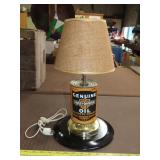 Harley Davidson Oil Can Lamp - 16"