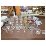 Lot of Stemware & Glassware