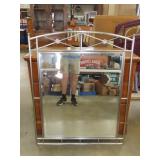 Metal Frame Beveled Glass Mirror - 36"x44"