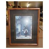 Framed "The Visitor" Print - 18"x22"