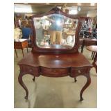 French Provencial Mahogany Vanity