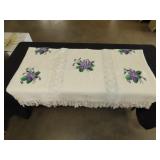 Cross Stitch Blanket - 55"x60"