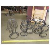 Two Metal Bottle Holders
