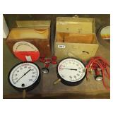 Two Water Pressure Gauges Untested