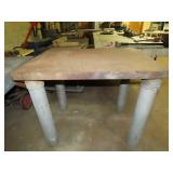 Heavy Duty Metal Work Table 39w, 27d, 34t