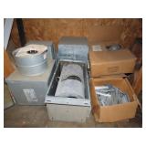 Shelf/Bin Lot of HVAC & Electrical Parts