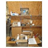 Wall Lot of Misc HVAC & Other Items