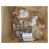 Box Lot of HVAC & Electrical Parts