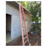 12ft Louiseville Fiberglass Step Ladder