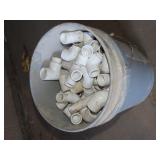 Bucket of PVC Fittings