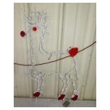 Lighted Rudolph Yard Art - 22x38
