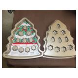 2 NEW Christmas Tree Bake Pans