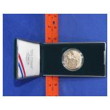 1991 Korean War War Proof Silver Dollar - 90%