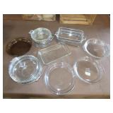 Lot of Glass Bakeware
