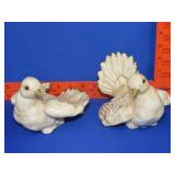 Pair of Ceramic Birds