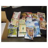 Lot of Cookbooks & Magazines