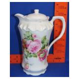 Antique Porcelain Chocolate Pot