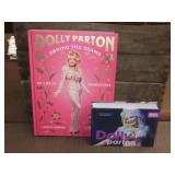 Two Dolly Parton Hard Back Books