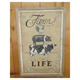 Farm Life Wall Art - 24"x35"