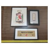 Three Pieces of Wall Art