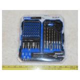 NEW Kobalt Drill & Drive Bit Set