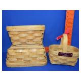 Carnation & 2 Other Baskets