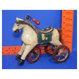 Wood Horse Tricycle
