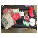 Lot of Hats, Blankets & Throws