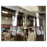 Vintage Brass Chandelier