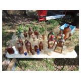 Lot of Old Bottles & Decanters