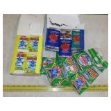 Lot of 1990s Baseball & Nascar Cards