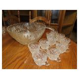 Anchor Hocking Arlington Punch Bowl Set