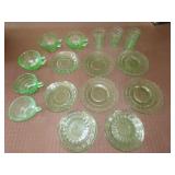 Lot of Uranium Glass